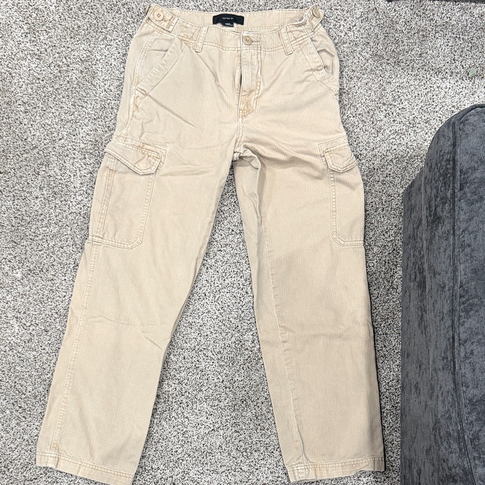 Cotton On Men's Tan Cargo Pants Size 28 smoke free home